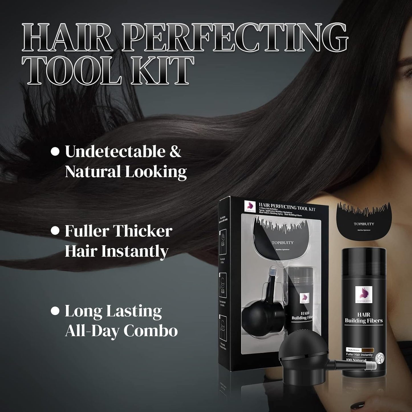 ThickMist™ - Hair Fibers for Thinning Hair