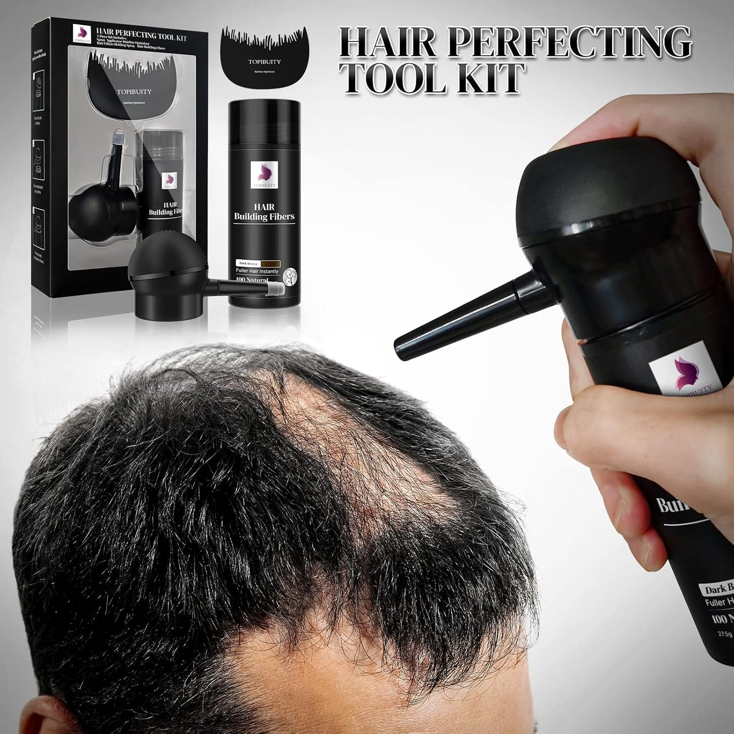 ThickMist™ - Hair Fibers for Thinning Hair