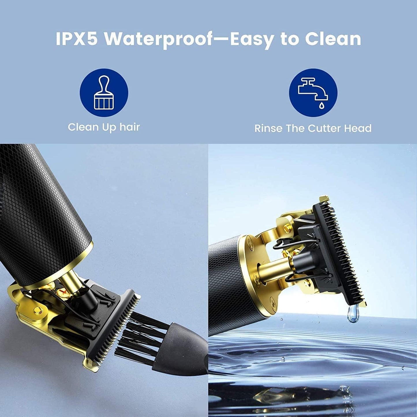 TrimForge™ - Rechargeable Electric Hair Clipper and Beard Trimmer