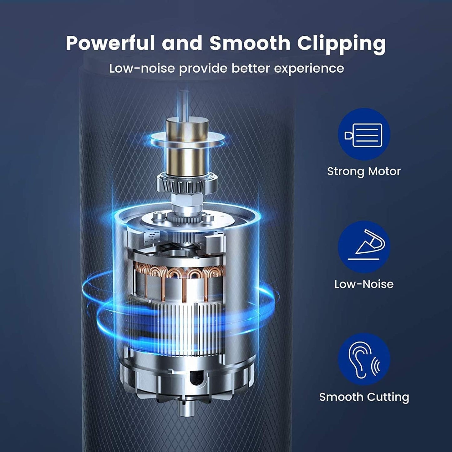 TrimForge™ - Rechargeable Electric Hair Clipper and Beard Trimmer