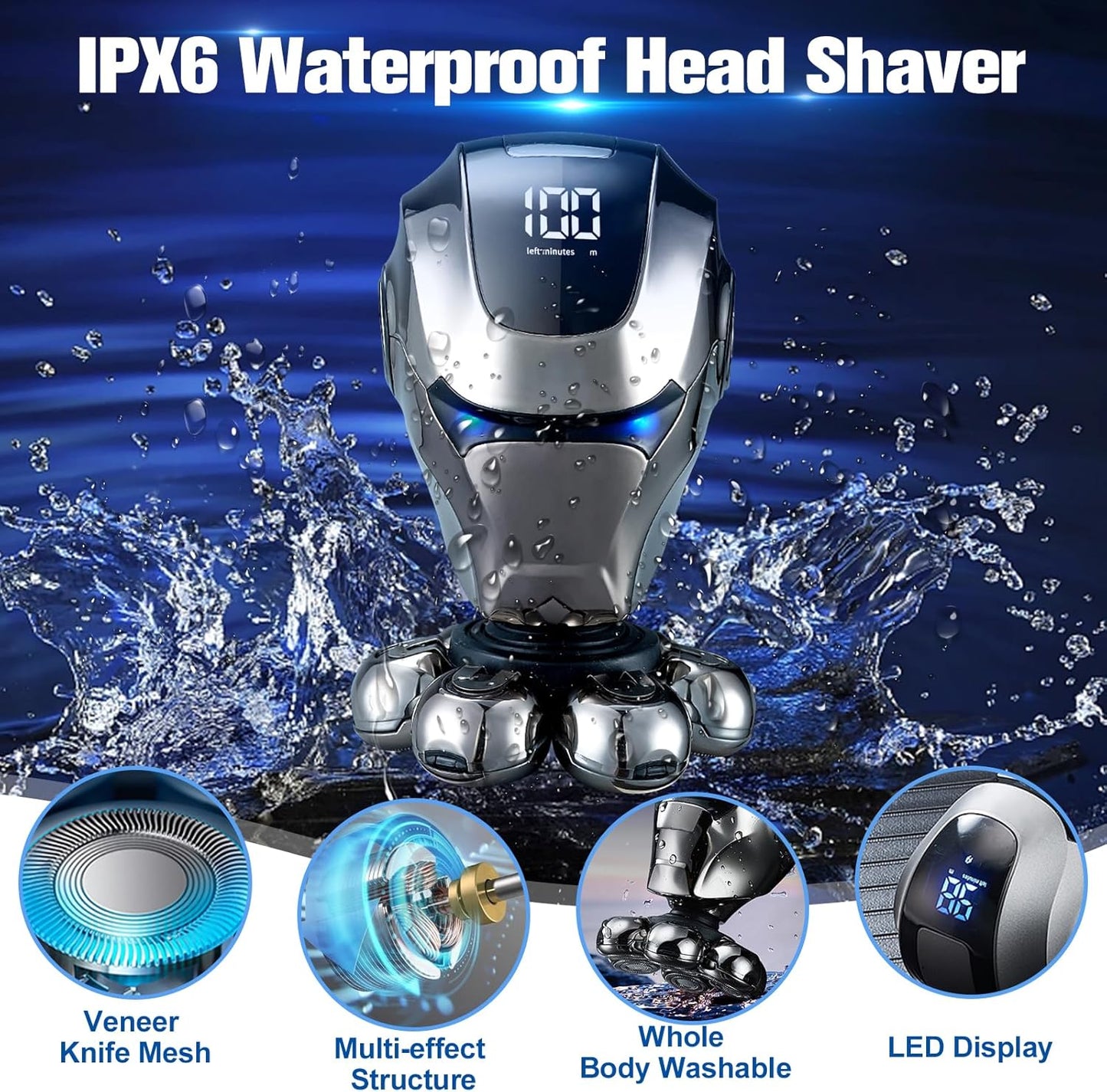 BeardNova™ -  5-in-1 Electric Razor and Beard Trimmer