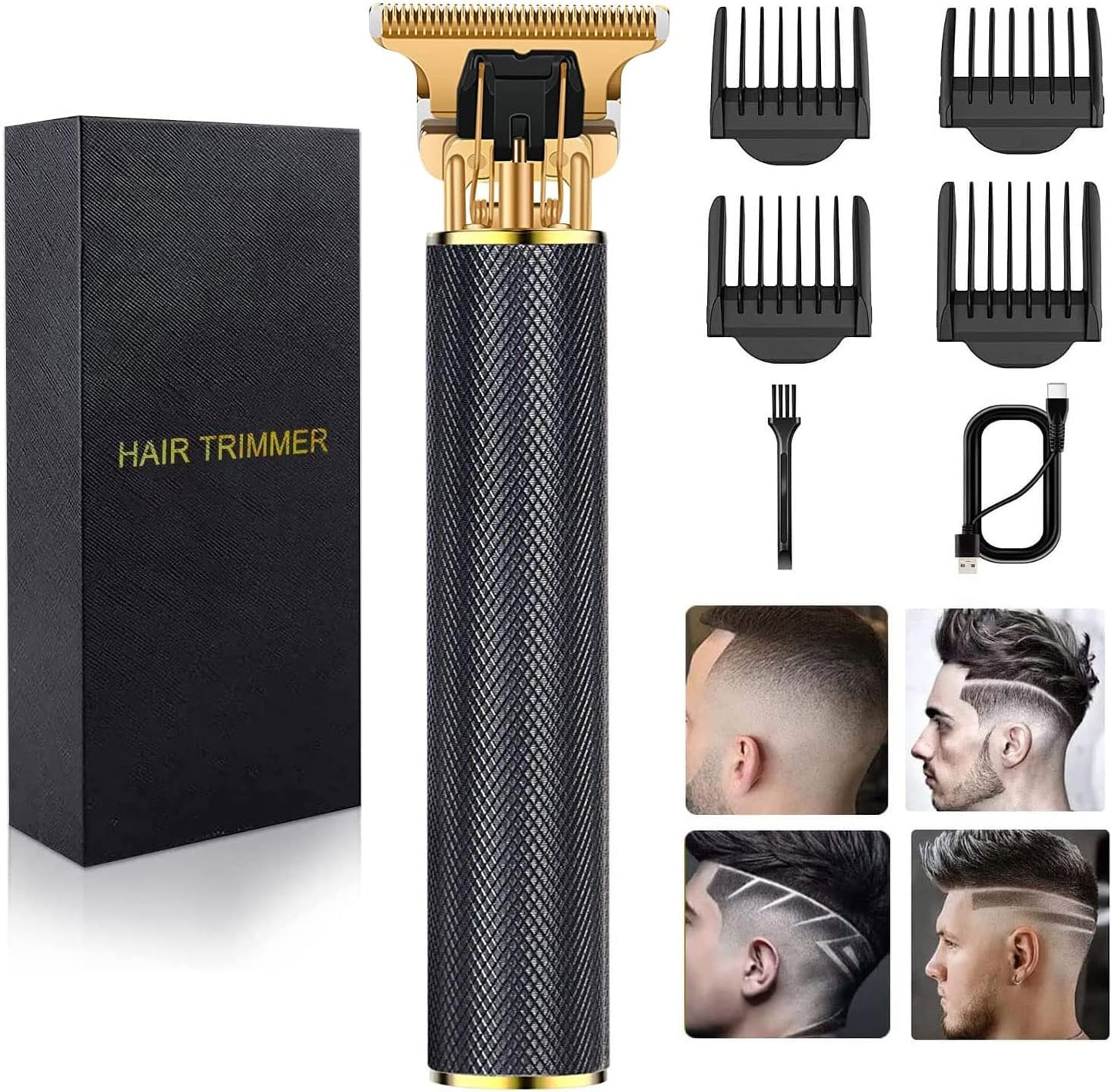 TrimForge™ - Rechargeable Electric Hair Clipper and Beard Trimmer