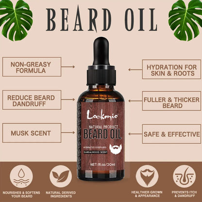 Beard Balm Oil Kit