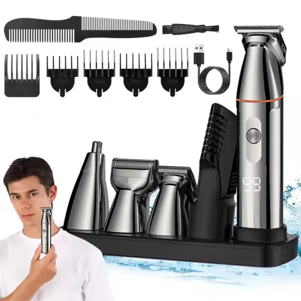 BeardCraft™ - Multifunctional Beard and Hair Trimmer for Men